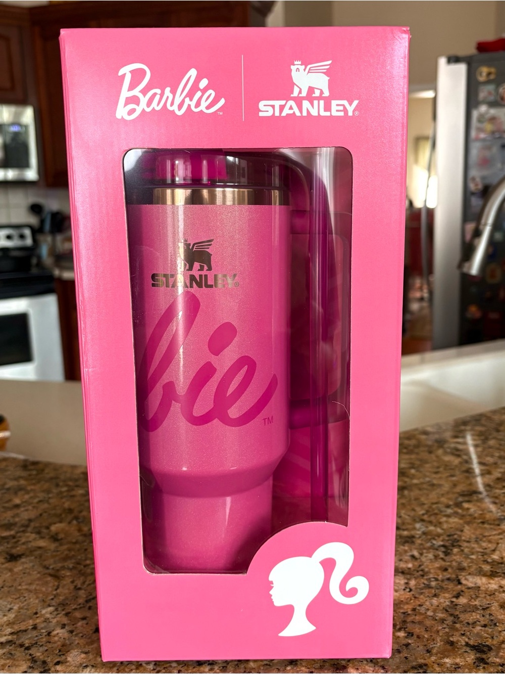 💖 Barbie x Stanley 40 oz Quencher SOLD OUT!! LIMITED EDITION NWT COLLECTORS!!